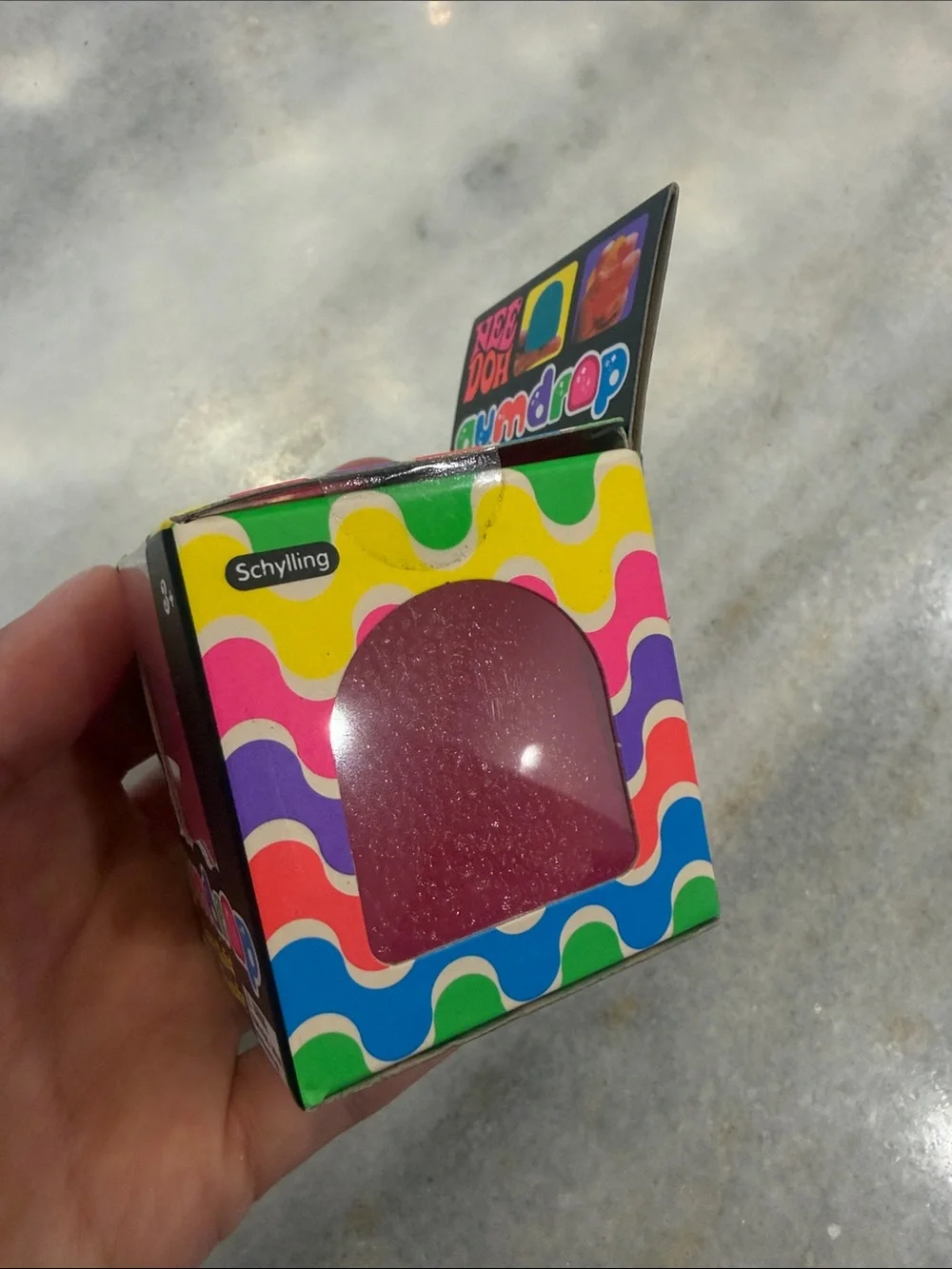 Needoh Gumdrop Super Solid Squish! Kids Sensory Toy - Pink